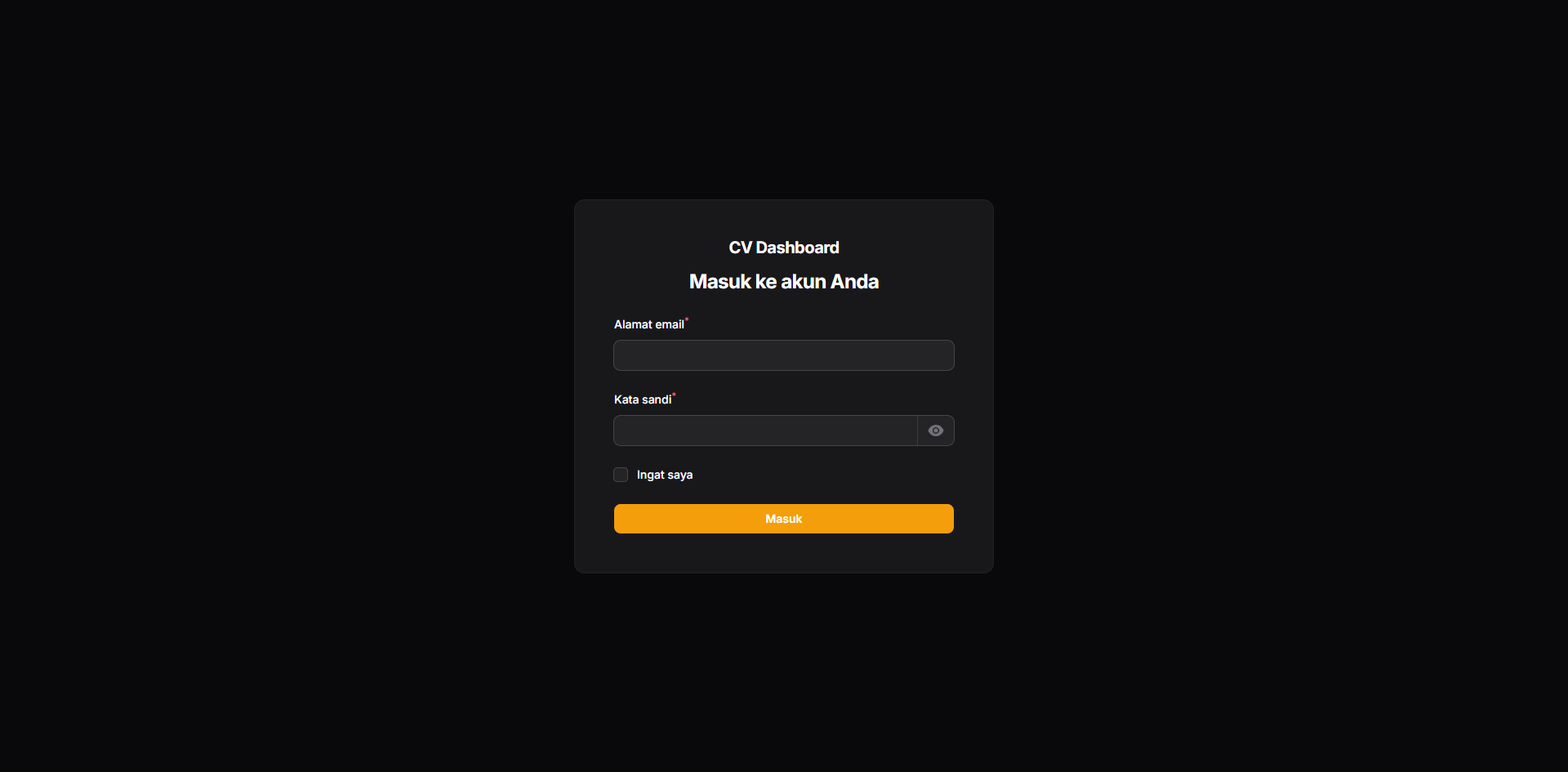 Login Admin