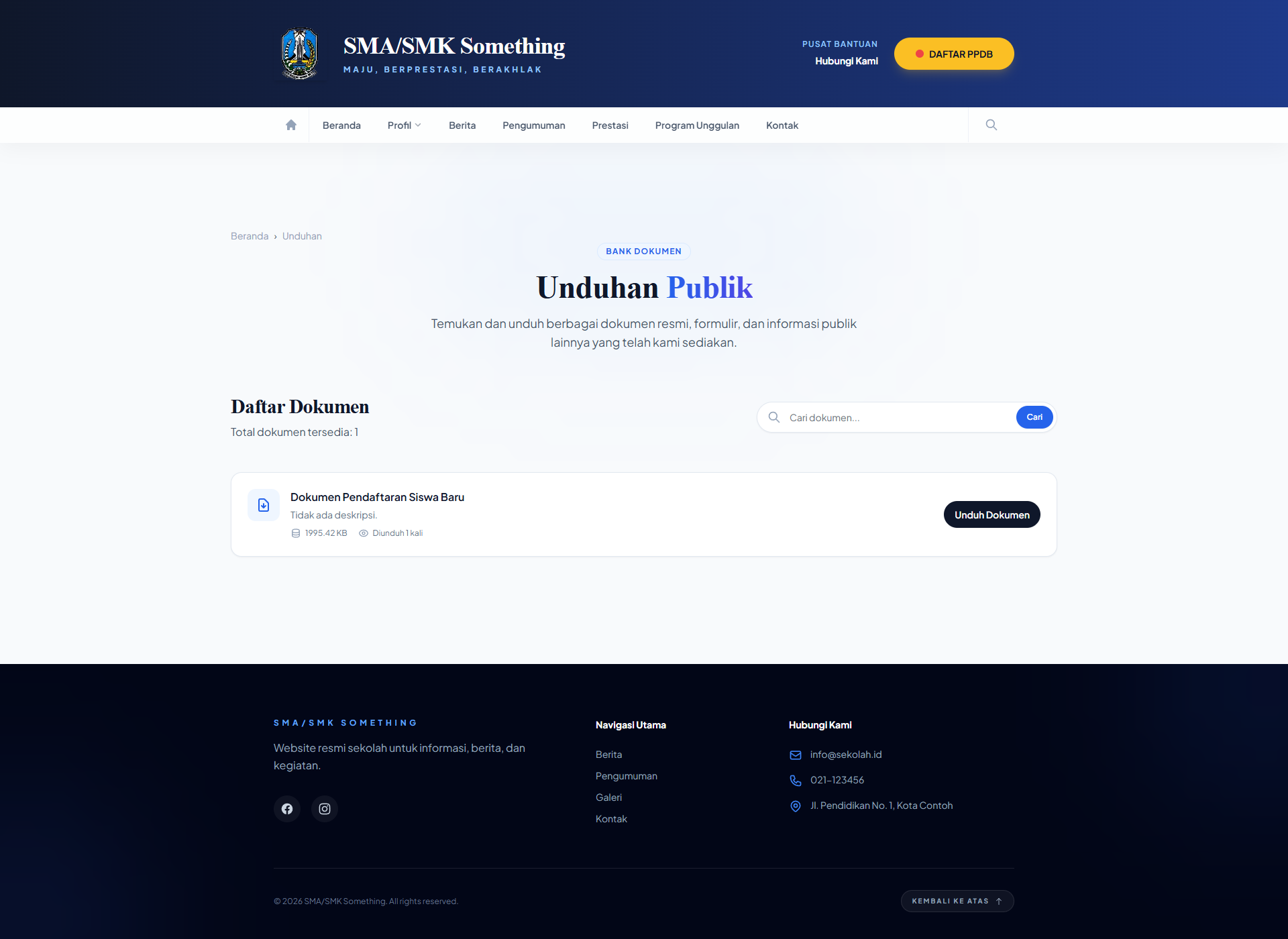 Bank Unduhan